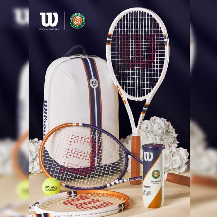 Tas Raket Tennis Wilson Roland Garros Tennis Backpack Bag Super Tour Series - Image 5