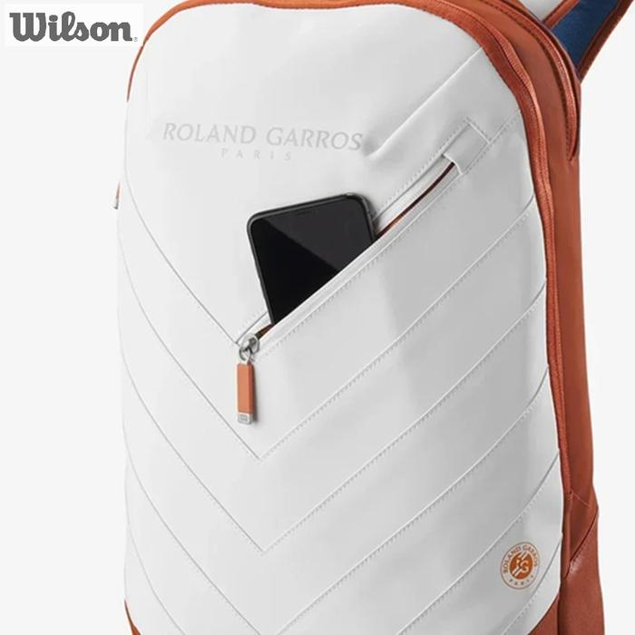 Tas Raket Tennis Wilson Roland Garros Tennis Backpack Bag Super Tour Series - Image 6